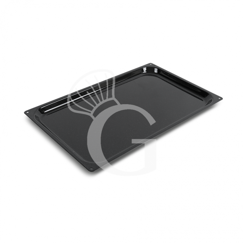 Teglia Rettangolare stampata in acciaio inox GN1/1 L 530 mm x P 325 mm x H 20 mm