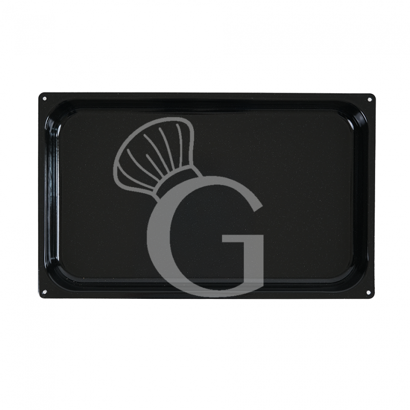 Teglia Rettangolare stampata in acciaio inox GN1/1 L 530 mm x P 325 mm x H 40 mm Teglia Rettangolare stampata in acciaio inox GN1/1 L 530 mm x P 325 mm x H 40 mm
