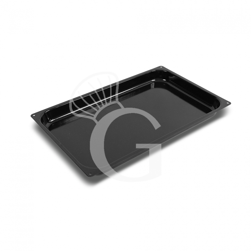 Teglia Rettangolare stampata in acciaio inox GN1/1 L 530 mm x P 325 mm x H 65 mm
