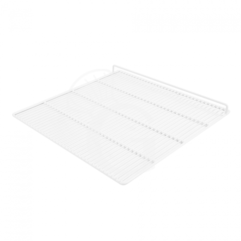 Griglia plastificata con ferma prodotto colore bianco 540 mm x 530 mm