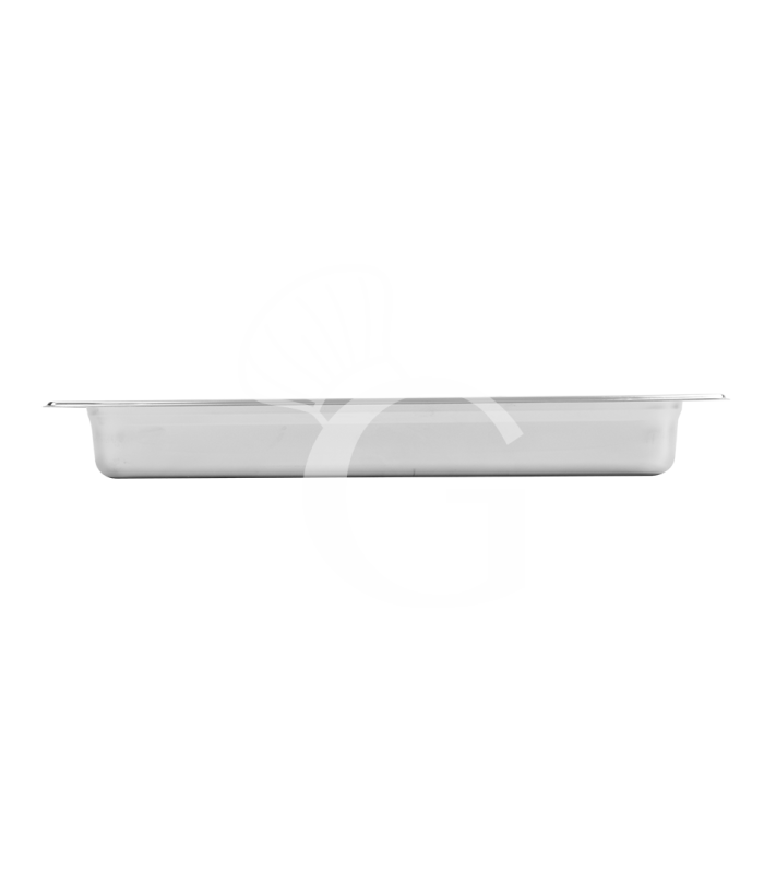 Bacinella in acciaio inox GN1/1 L 535 mm x P 330 mm x H 65 mm