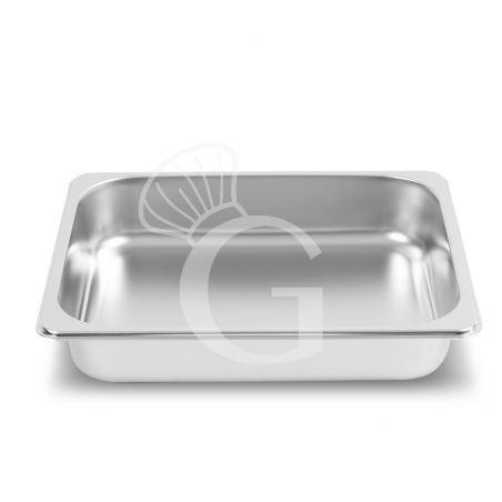 Bacinella in acciaio inox GN1/2 L 325 mm x P 265 mm x H 65 mm Bacinella in acciaio inox GN1/2 L 325 mm x P 265 mm x H 65 mm