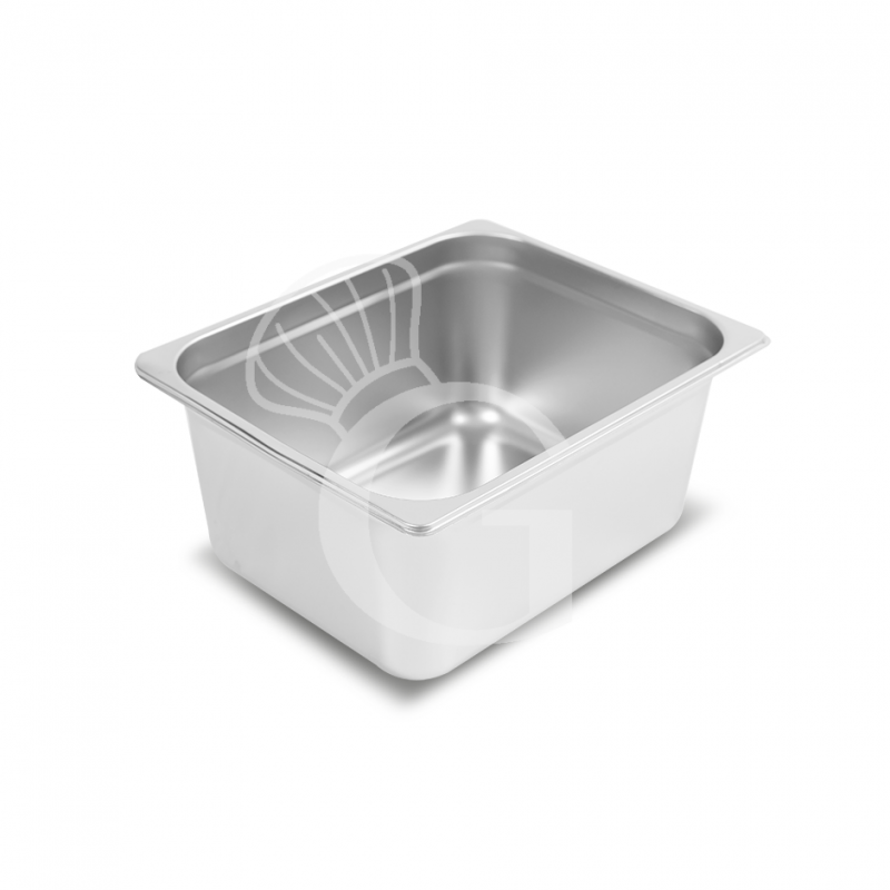 Bacinella in acciaio inox GN 1/2 L 325 mm x P 265 mm x H 150 mm