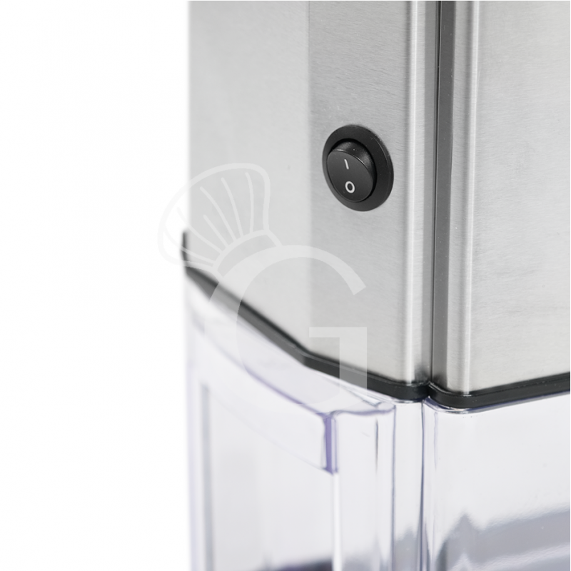 Tritaghiaccio Professionale Monofase 15 Kg/h 80 W, 2000 rpm, L 170 mm x P 260 mm x H 460 mm