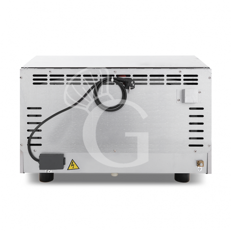 Forno elettrico a convezione per pasticceria con umidificatore, comandi meccanici, monofase per 3 teglie 600x400 mm Forno elettrico a convezione per pasticceria con umidificatore, comandi meccanici, monofase per 3 teglie 600x400 mm