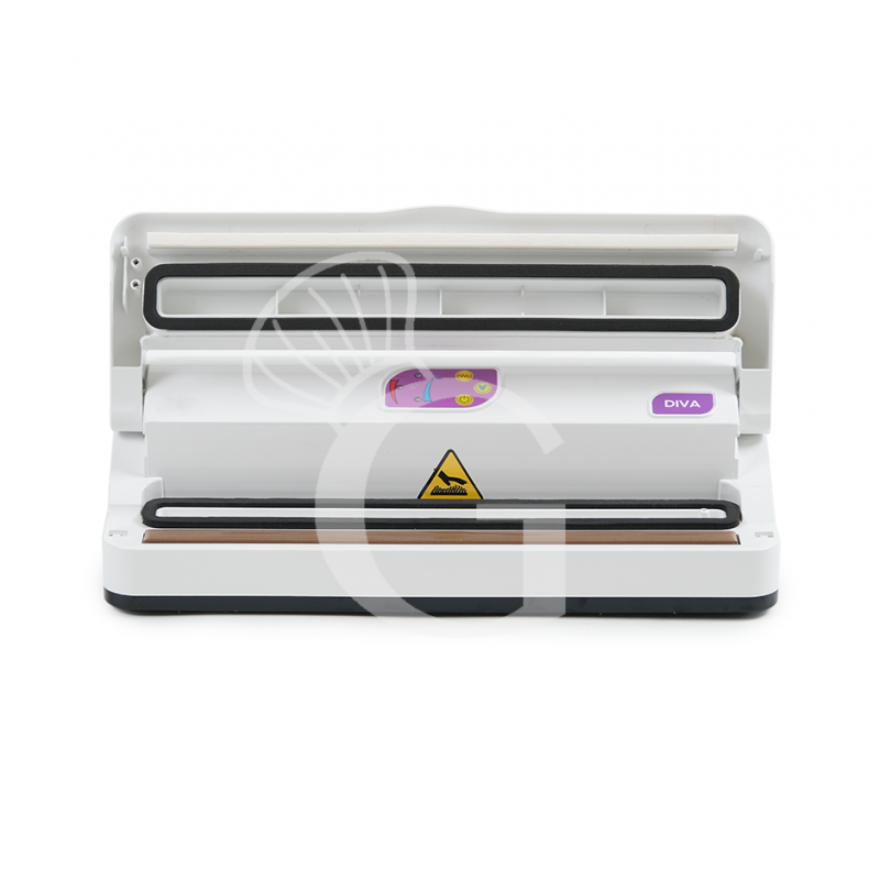 Macchina sottovuoto automatica barra saldante L 330 mm plastica ABS con predisposizione per il vuoto dei barattoli