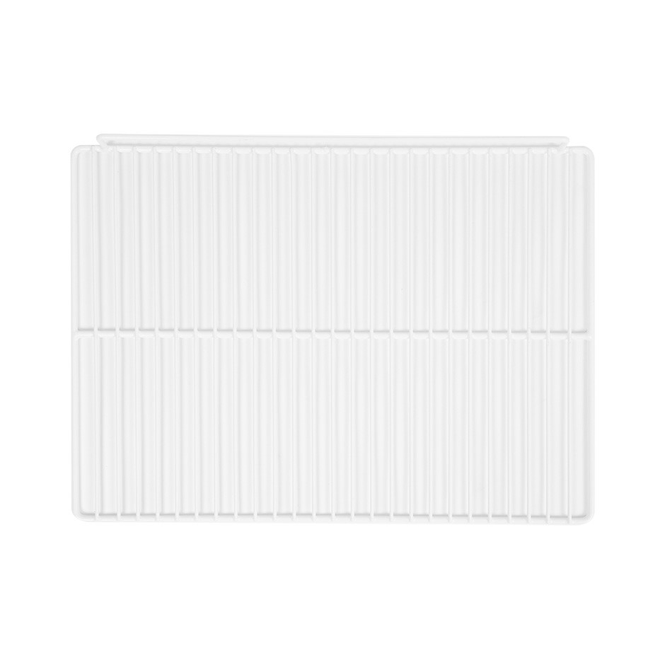 Griglia plastificata con ferma prodotto colore bianco 537 mm x 395 mm
