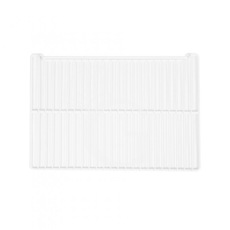 Griglia plastificata con ferma prodotto colore bianco 490 mm x 350 mm