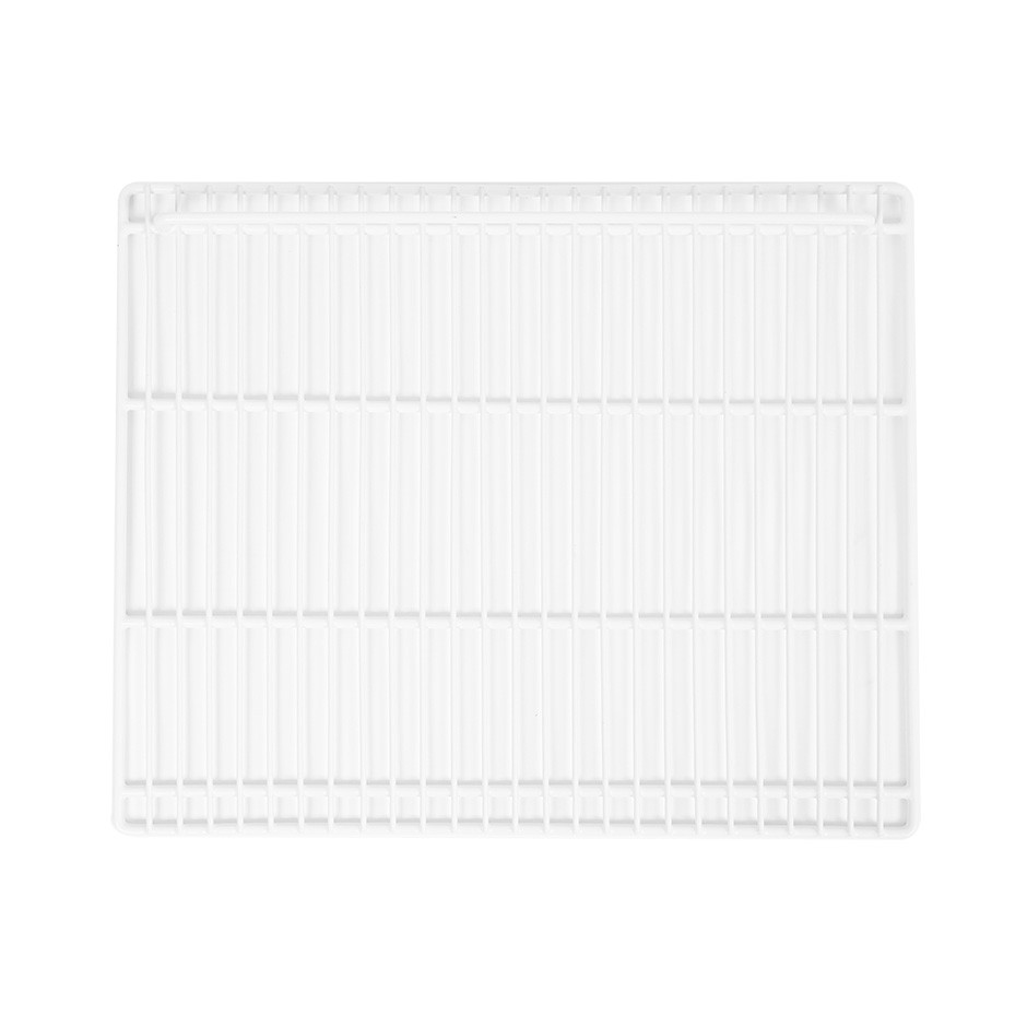 Griglia plastificata con ferma prodotto colore bianco 505 mm x 412 mm