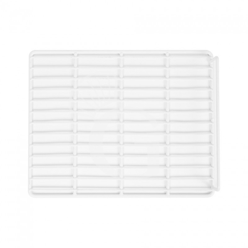 Griglia plastificata con ferma prodotto colore bianco 335 mm x 430 mm