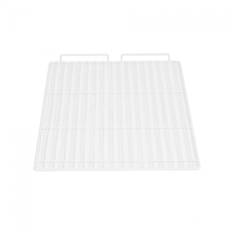 Griglia plastificata con ferma prodotto colore bianco 535 mm x 650 mm
