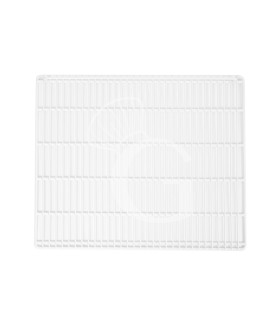 Griglia plastificata con ferma prodotto colore bianco 653 mm x 525 mm