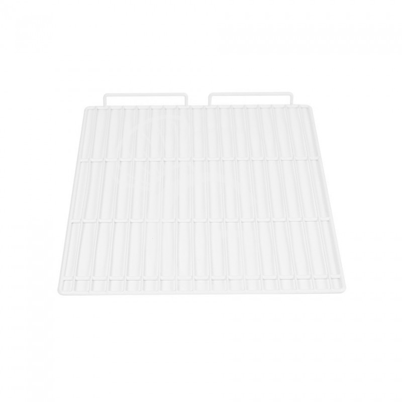 Griglia plastificata con ferma prodotto colore grigio 535 mm x 650 mm