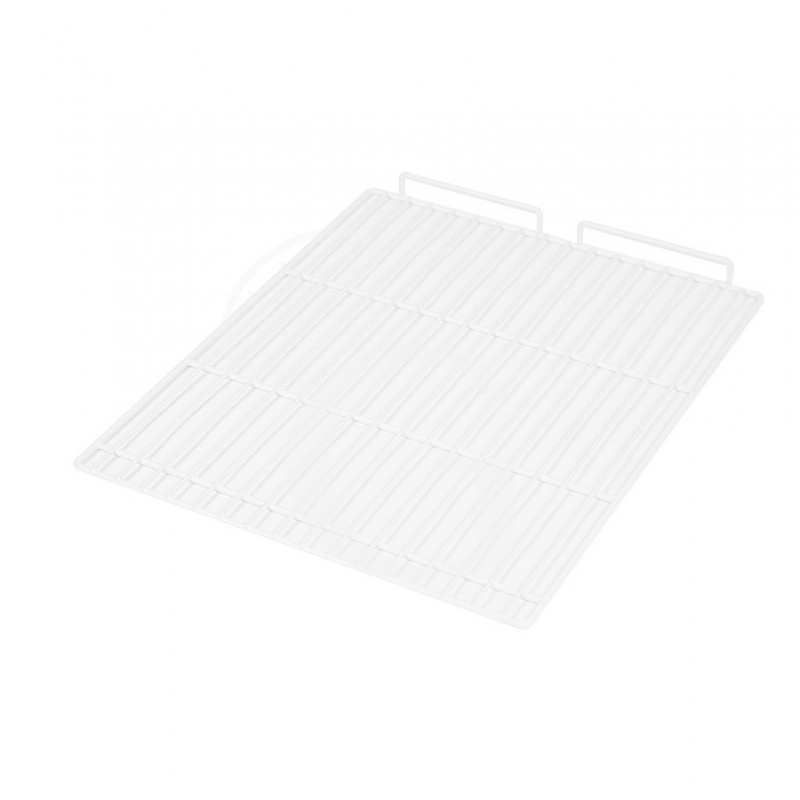 Griglia plastificata con ferma prodotto colore grigio 535 mm x 650 mm