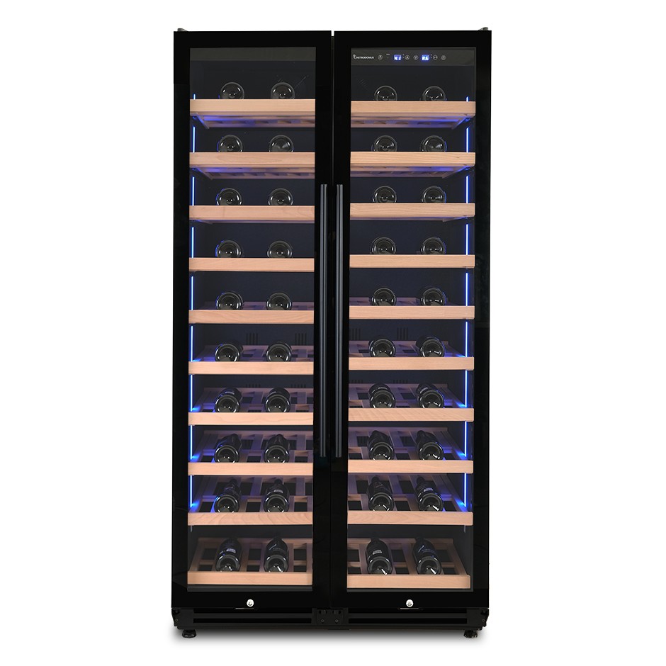 Cantina Vino Ventilata 830 LT 8 ripiani 168 bottiglie +5°C/+22°C