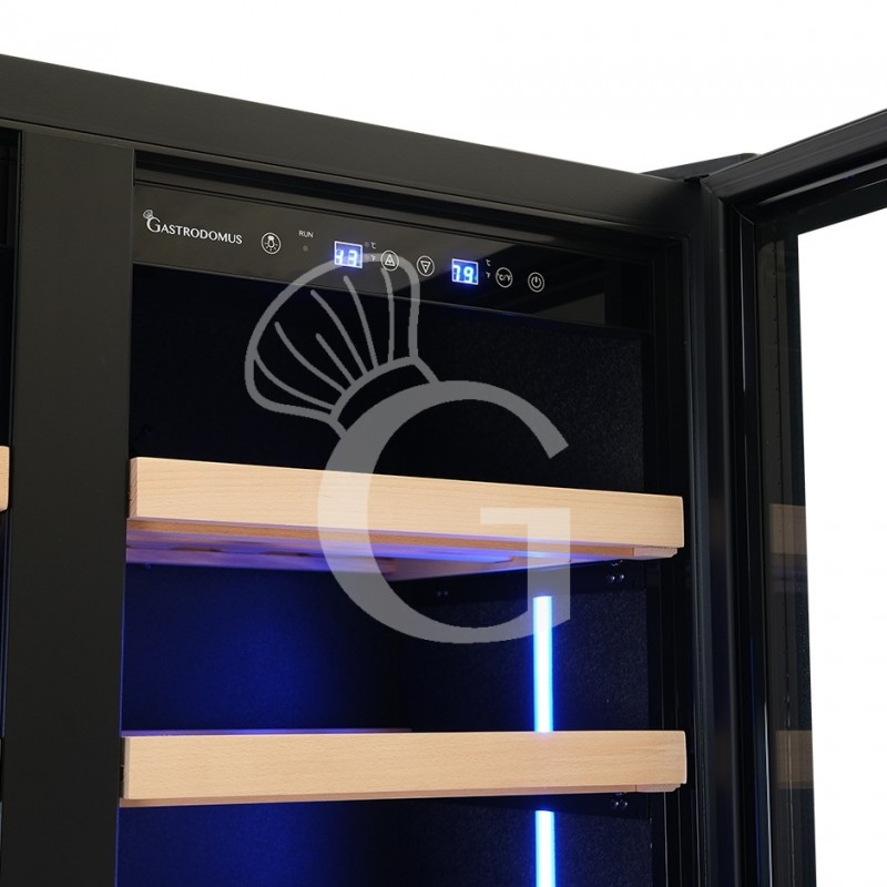 Cantina Vino Ventilata 508 LT 10 ripiani 96 bottiglie +5°C/+22°C