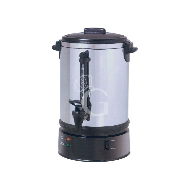 Distributore caldo caffè in ABS e inox 7 LT 40 tazze diametro 290 mm x 440 mm Distributore caldo caffè in ABS e inox 7 LT 40 tazze diametro 290 mm x 440 mm