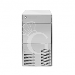 Macchina del ghiaccio monofase kg 25/24h cubetto cavo