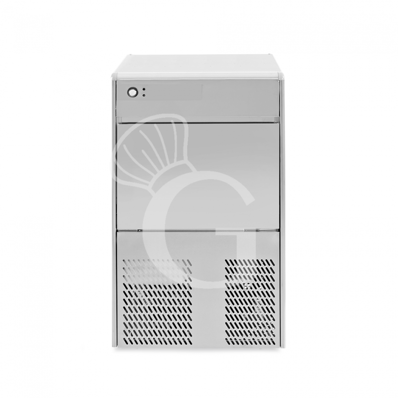 Macchina del ghiaccio monofase kg 35/24h cubetto cavo Macchina del ghiaccio monofase kg 35/24h cubetto cavo