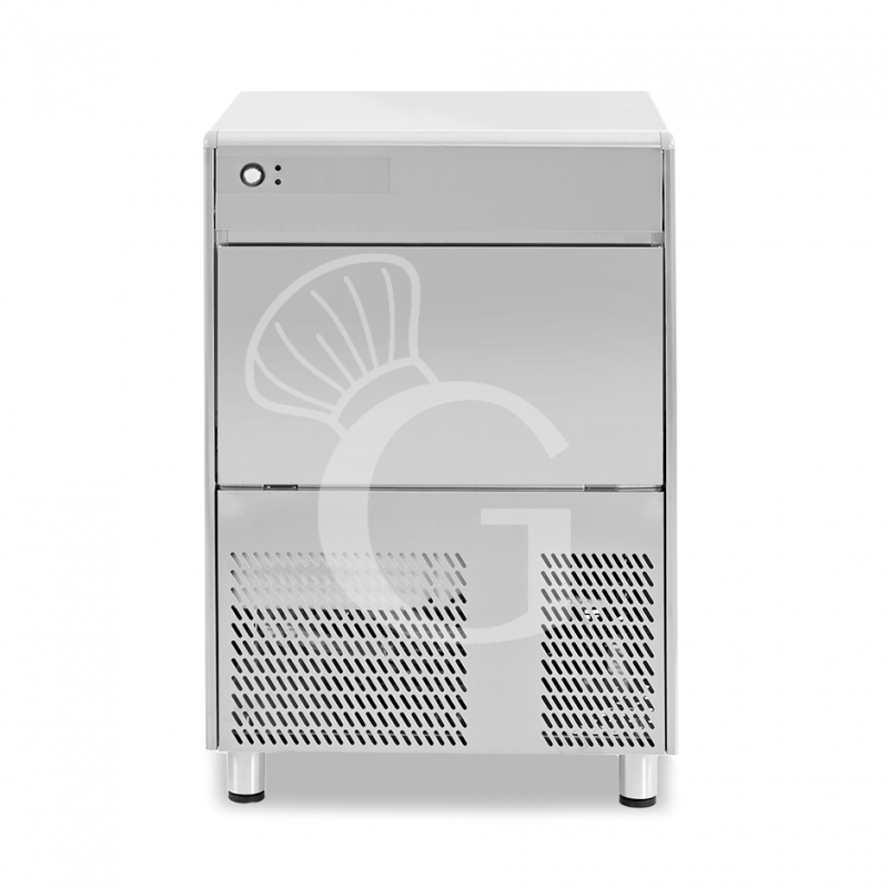 Macchina del ghiaccio monofase kg 90/24h cubetto cavo Macchina del ghiaccio monofase kg 90/24h cubetto cavo
