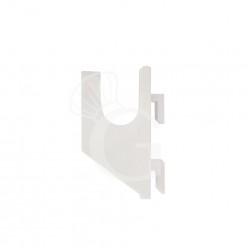 Clip bianca per aggancio griglia modelli ES58EB, ES78EB e ES98EB