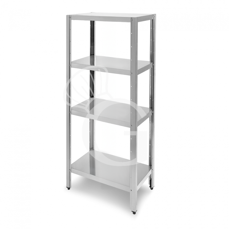 scaffale 4 ripiani h 2000 prof 500 lungh 800
