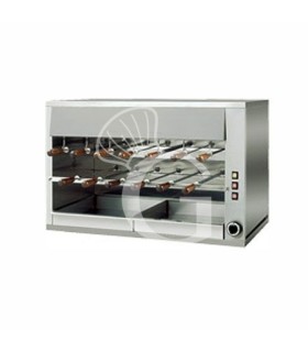 Arrosticino Churrasco elettrico con 13 spade L 1100 mm x P 570 mm x H 720 mm
