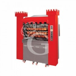 Planetario a legna L 1900 mm x P 1350 mm x H 2320 mm fino a 126 polli