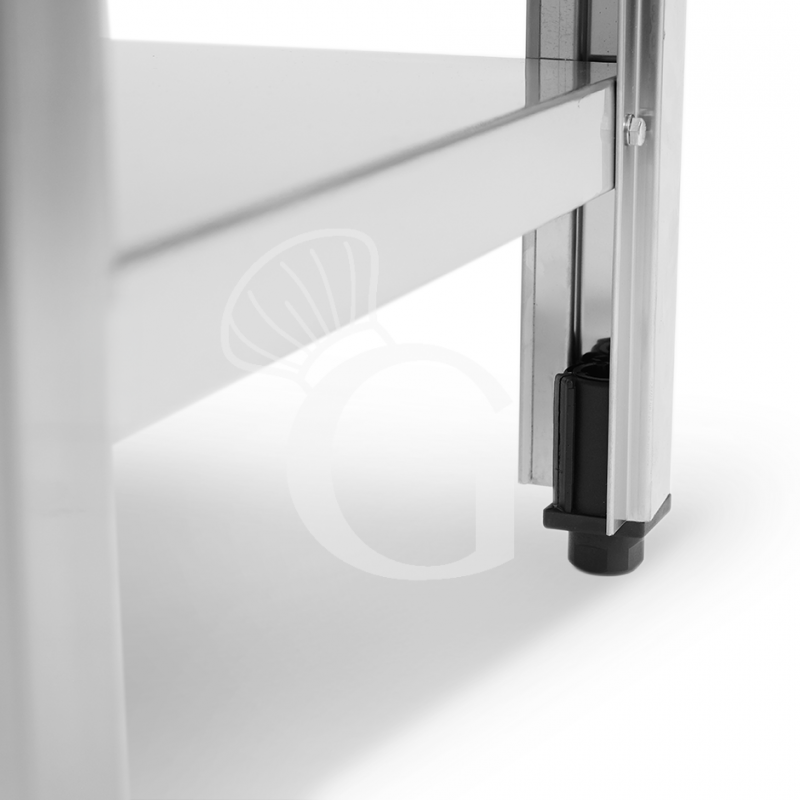 scaffale 4 ripiani h 2000 prof 500 lungh 800