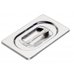 Coperchio in acciaio inox GN 1/9