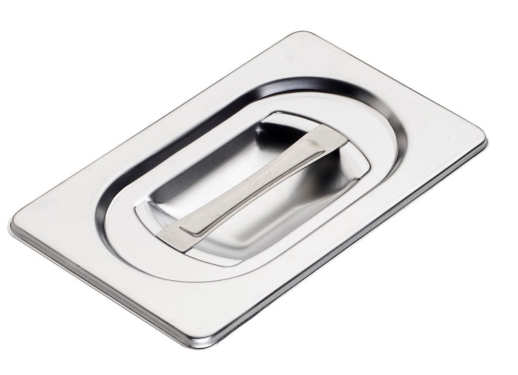 Coperchio in acciaio inox GN 1/9