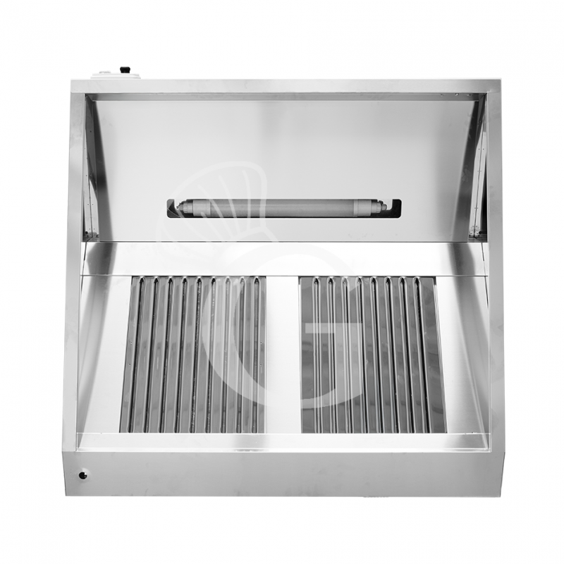 Cappa Snack a parete con motore L1000xP700xH450mm