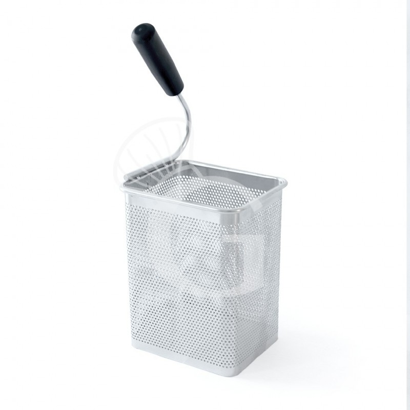 Cestello per cuocipasta manico a sinistra - L 135 mm x P 110 mm x H 170 mm