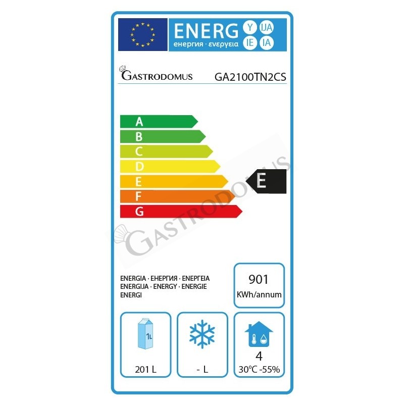 Tavolo Refrigerato 2 cassetti 1 porta 700 mm -2°C/+8°C per Gastronomia