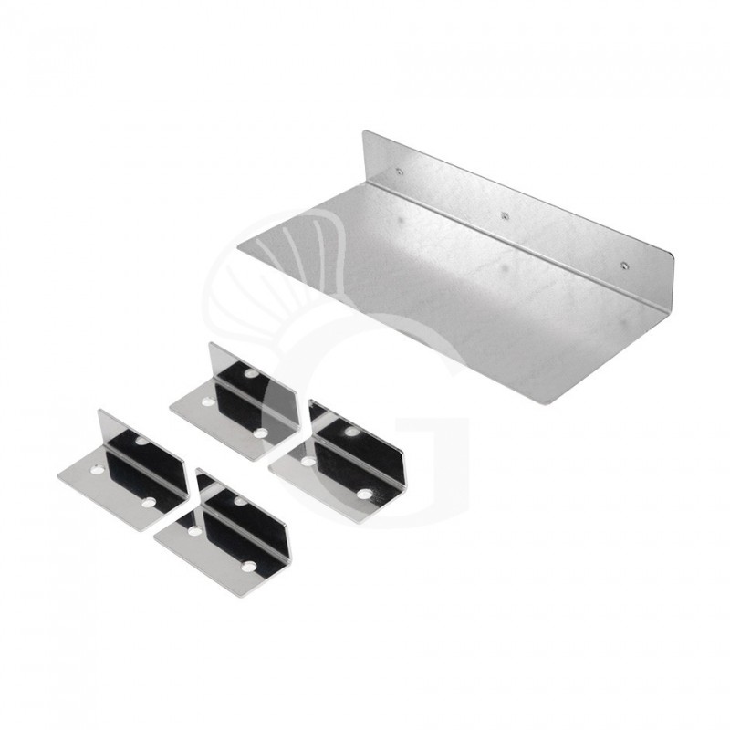 Forno Elettrico 2 camere per 6+6 pizze Ø 350 mm, controllo meccanico, completo di cappa inox e cella di lievitazione inox