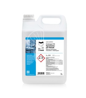 Detergente sgrassante per metalli ideale per attrezzature meccaniche 2 taniche da 5 LT