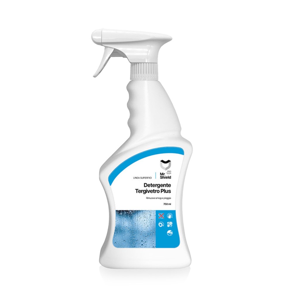 Detergente tergivetro spray rimuove smog e pioggia 750 ml