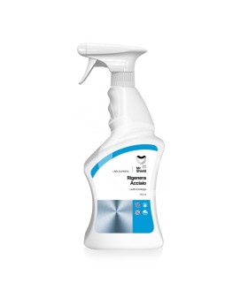 Rigenera acciaio spray lucida e protegge le superfici 12 trigger da 750 ml
