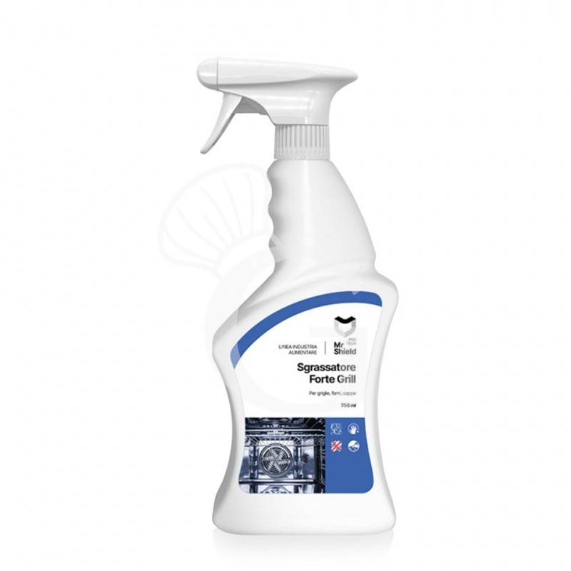 Sgrassatore forte grill per griglie, forni, cappe 12 trigger da 750 ml