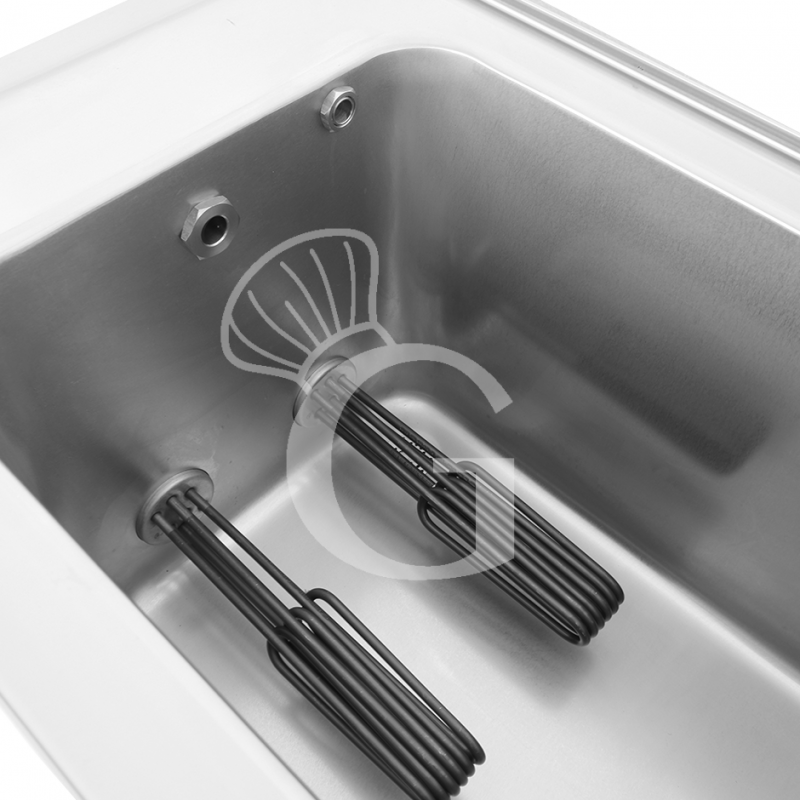 Cuocipasta professionale elettrico su mobile chiuso 1 vasca 40 LT L 400 mm x P 700 mm x H 850 mm