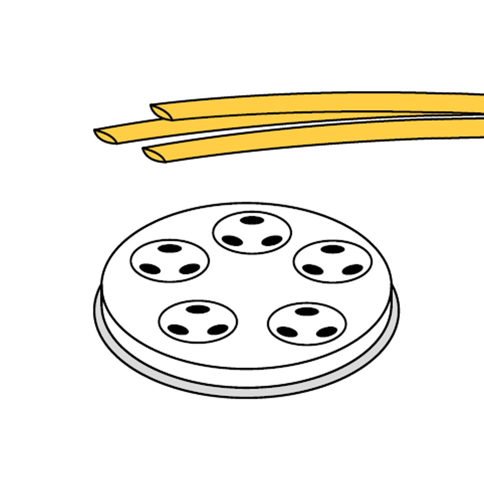 Trafila 8N formato linguine 3x1,6 mm