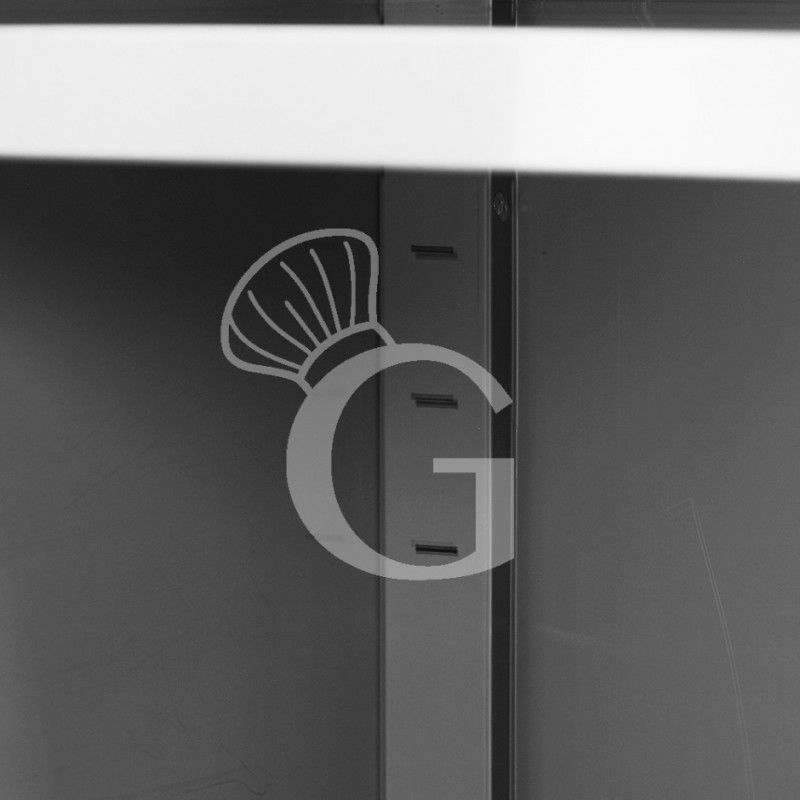 Tavolo armadiato,1 porta battente,3 cassetti a destra, L1200 x P600 x H850mm