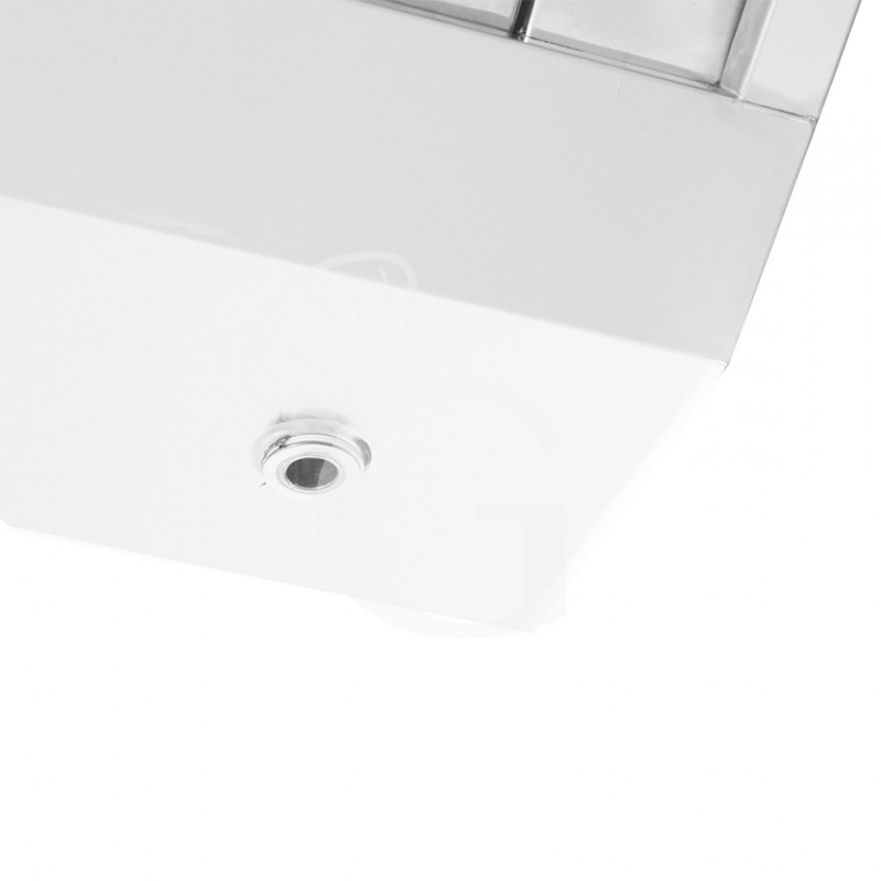 Cappa snack a parete con motore full optional L1400xP700xH450mm