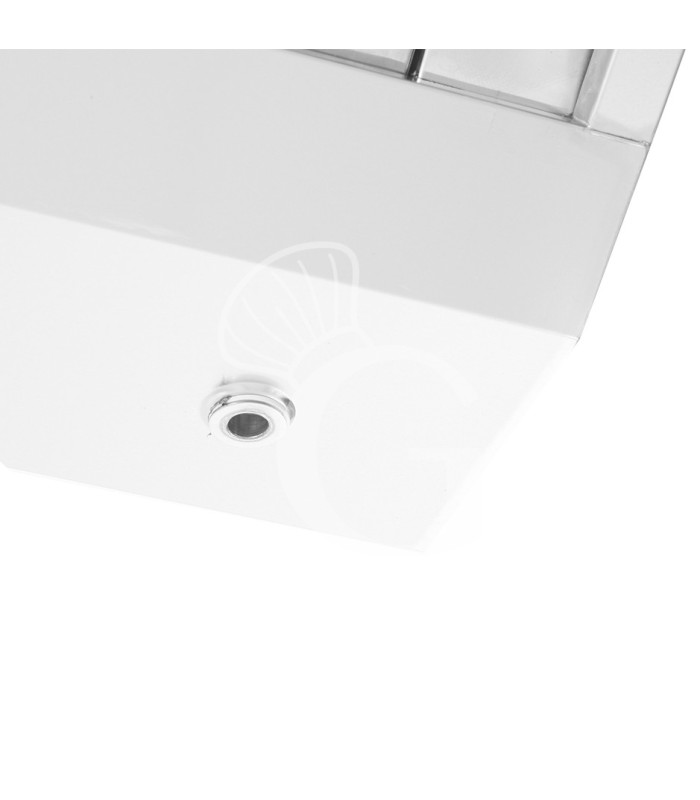 Cappa snack a parete con motore full optional L1600xP700xH450mm