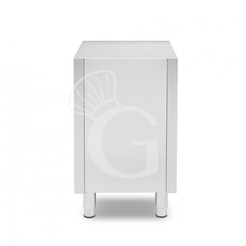 Cassettiera inox con 4 cassetti L 500 x P 700 x H 855 mm