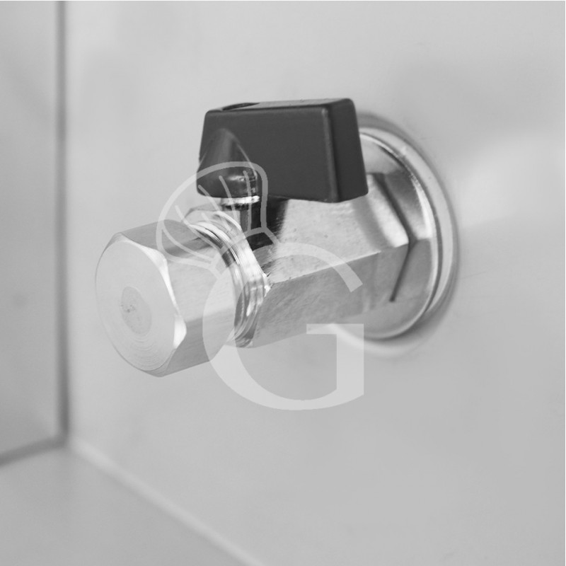 Cappa cubica a parete con motore full optional L1600xP900xH450mm