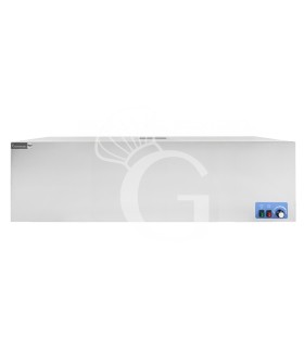 Cappa cubica a parete con motore full optional L2000xP900xH450mm
