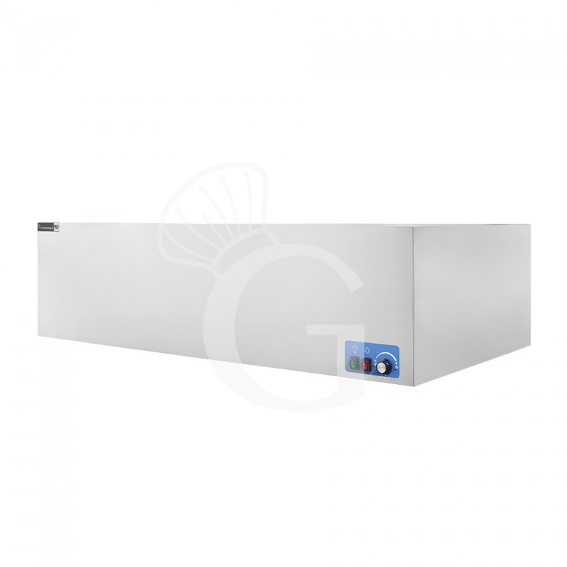 Cappa cubica a parete con motore full optional L2000xP900xH450mm
