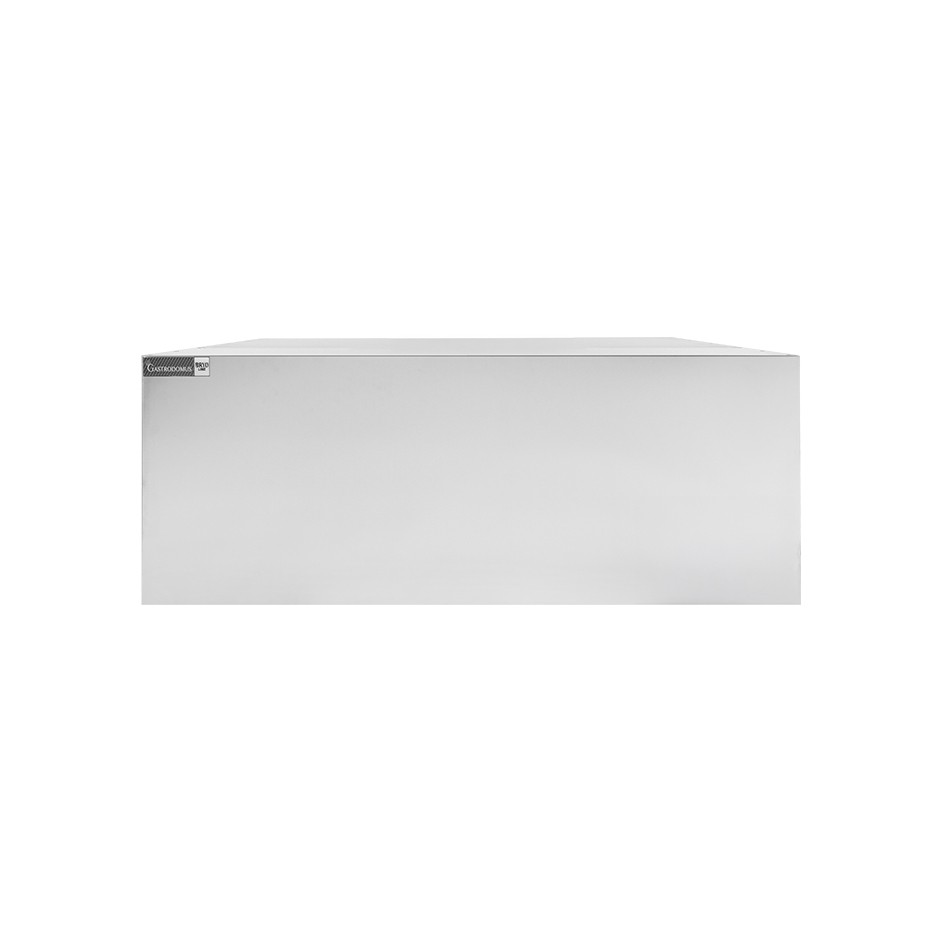 Cappa cubica a parete senza motore L1200xP900xH450mm