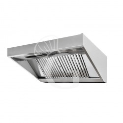 Cappa Snack a parete senza motore L1800xP700xH450mm